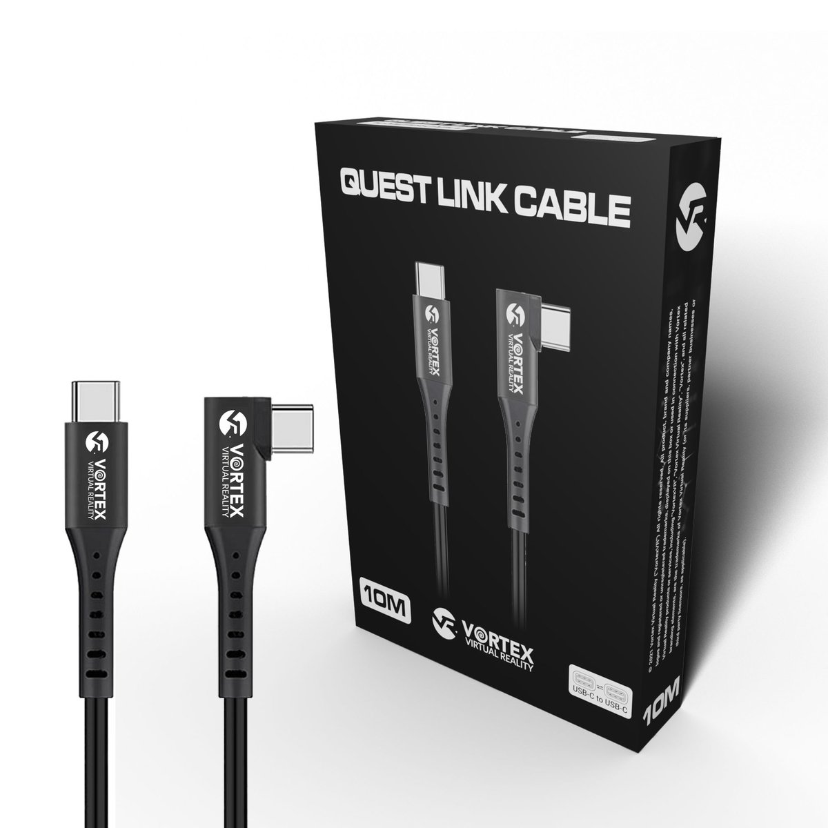 Zestaw Kabel 10M Usb-C + Haczyki Podwieszające Kabel | Oculus Quest 2