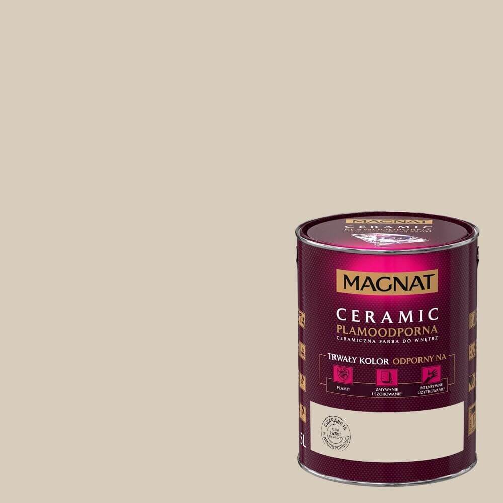 Magnat Farba do ścian i sufitów CERAMIC 5 l Kamień faraonów