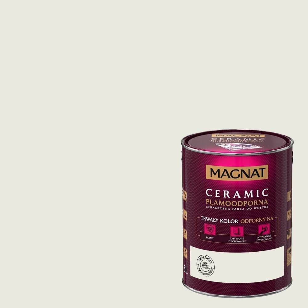 Magnat Farba do ścian i sufitów CERAMIC 5 l Alabastrowy kryształ