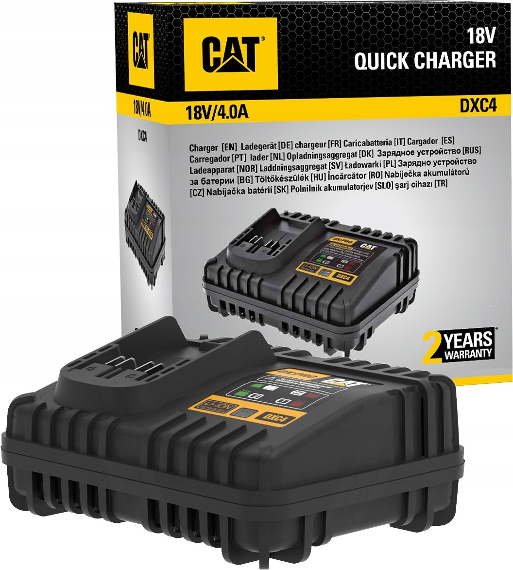 Szybka ładowarka CAT 18V 4.0A DXC4  od 89 zł!