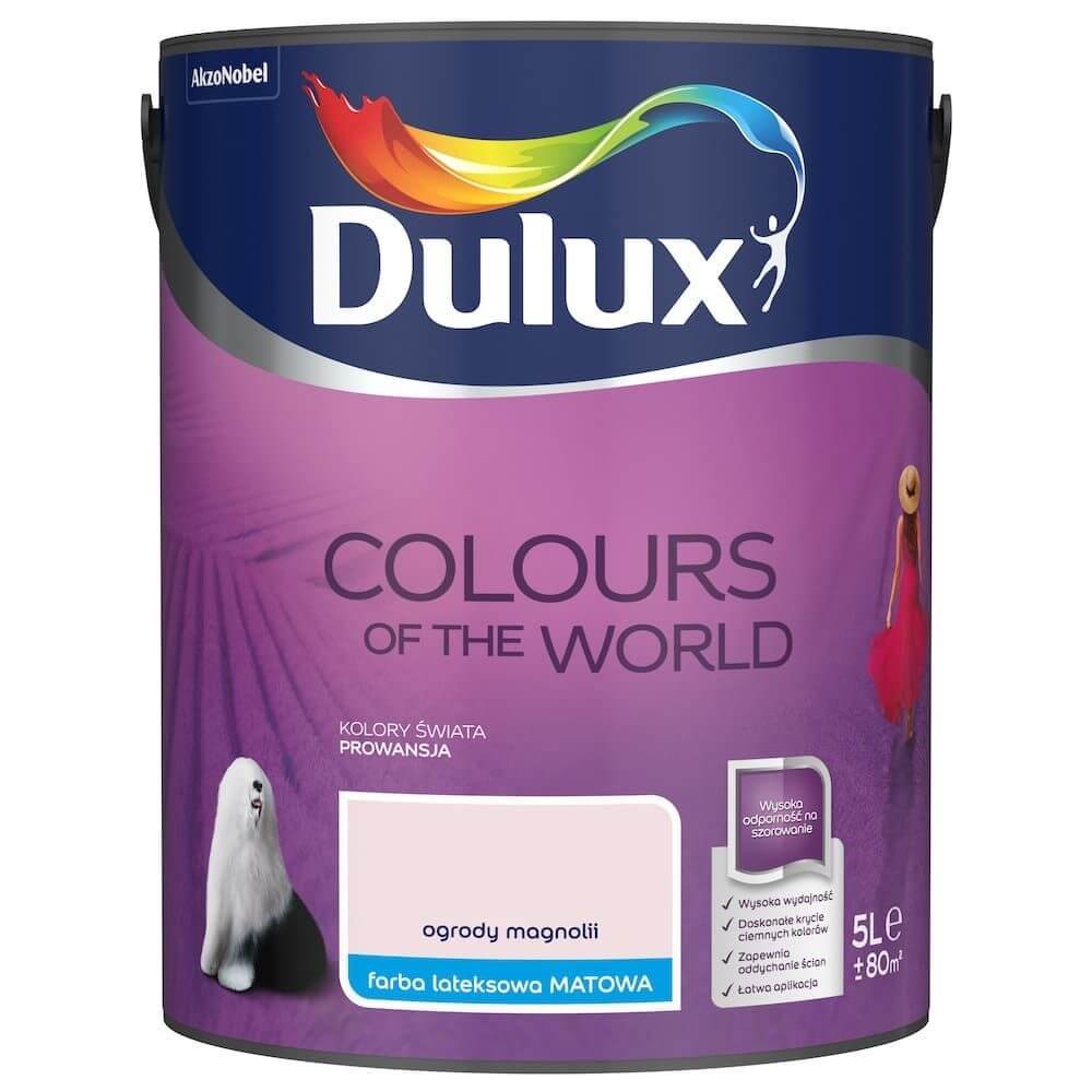 Dulux Kolory świata Ogrody Magnolii 5L