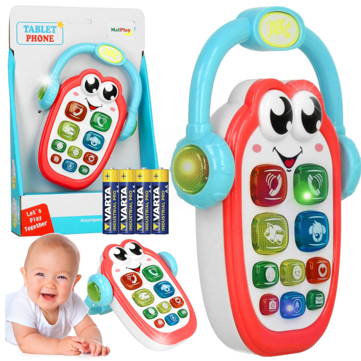 Telefon Interaktywny Komórka Telefonik Edukacyjny U570Z