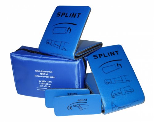 Zestaw 4 szyn usztywniających typu SPLINT w etui