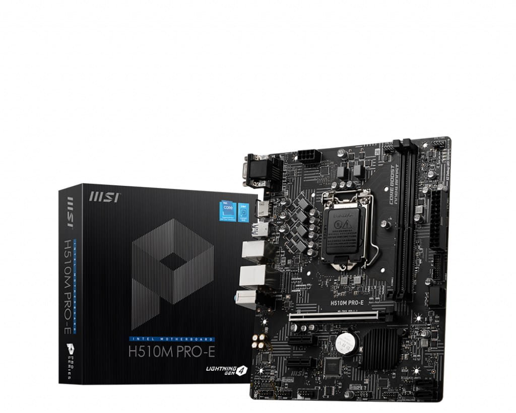MSI Płyta główna H510M PRO-E s1200 2DDR4 HDMI/VGA mATX H510M PRO-E