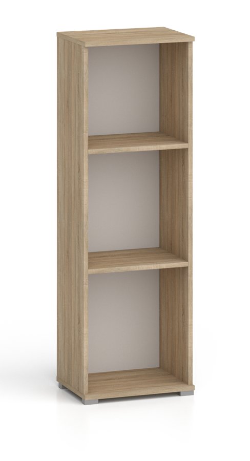 Regał Pola 110 X 30 Cm Dąb Sonoma 3 Półki.