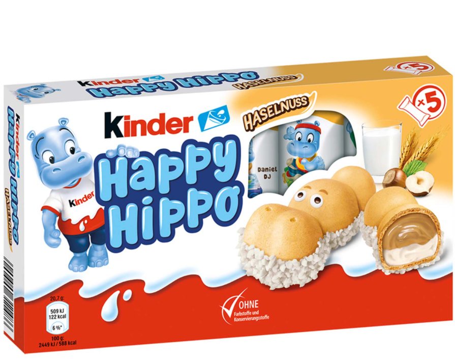 Batoniki Kinder Happy Hippo Hazelnut 103.5g FKIN.1255