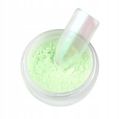 Allepaznokcie Pyłek do paznokci Ice Rainbow Effect Magic Verde 0,5 g Nr 4