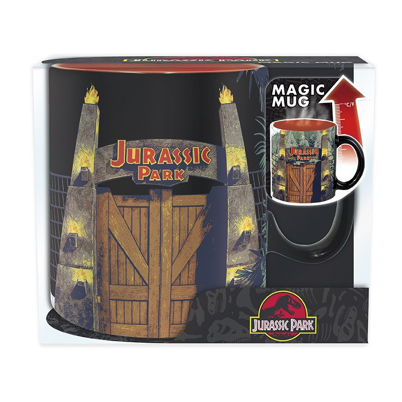 Magiczny Termo Kubek 460Ml Jurassic Park Dinozaur T-Rex