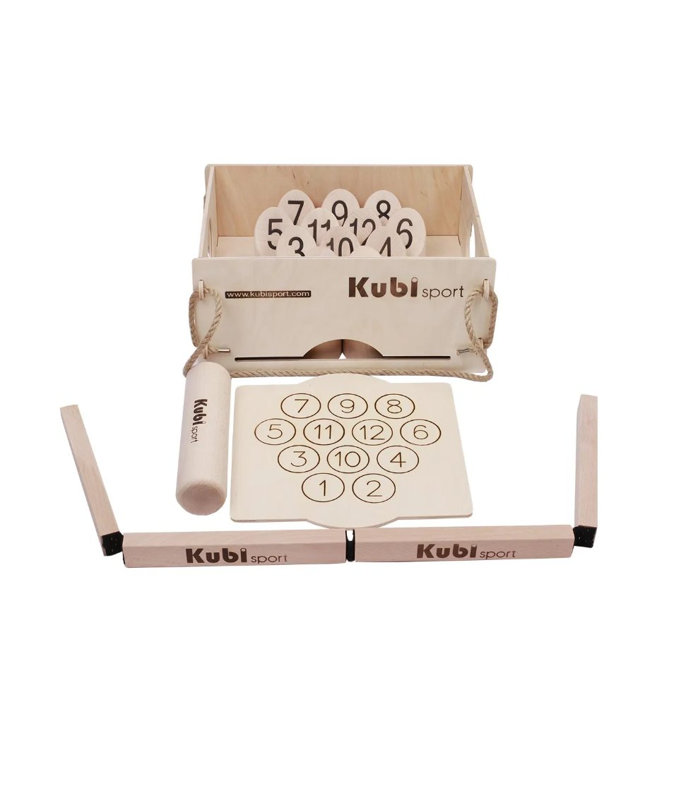 Kręgle Fińskie Maxi W Skrzynce, Kubi  Sport