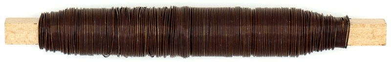 Drut Florystyczny Da-0041 Brązowy 0,7mm 100G, Aliga