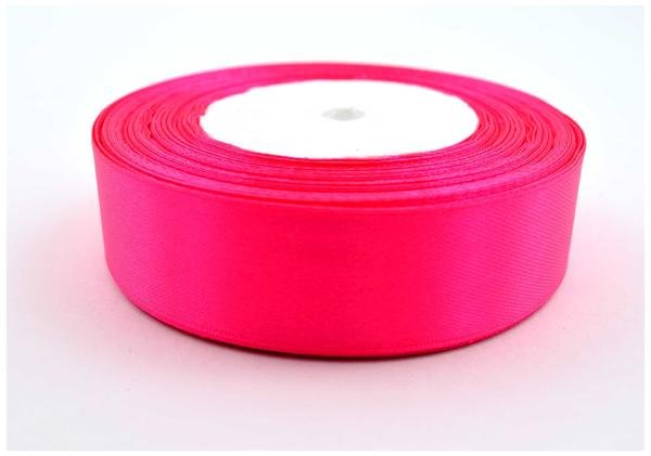 Brewis Wstążka dekoracyjna satynowa 25mm x 32m jasnoróżowa