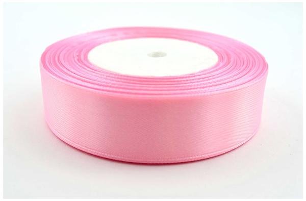 Brewis Wstążka satynowa BREWIS 25mm/32mm kolor 14 różowy fluo AA070BRW