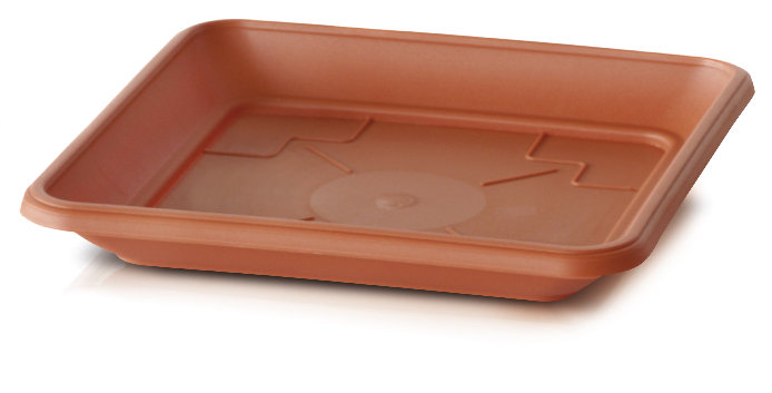 Prosperplast Podstawka Terra PKWT41 terrakota 41 x 41 cm