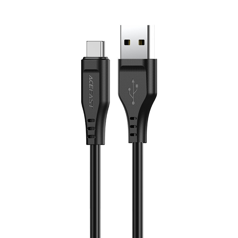 Acefast kabel USB - USB Typ C 1,2m, 3A czarny (C3-04 black) C3-04-A-C black