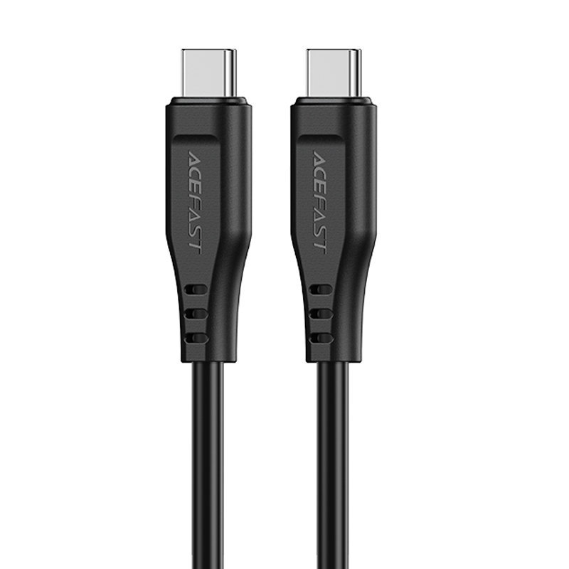 Acefast Kabel USB Typ C - USB Typ C 1,2m, 60W (20V/3A) czarny (C3-03 black) C3-03-C-C black