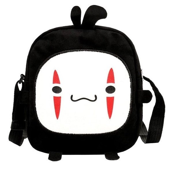 Torebka Listonoszka Anime Na Ramię Kaonashi  Młodzieżowa Czerwona D I 2.1.A