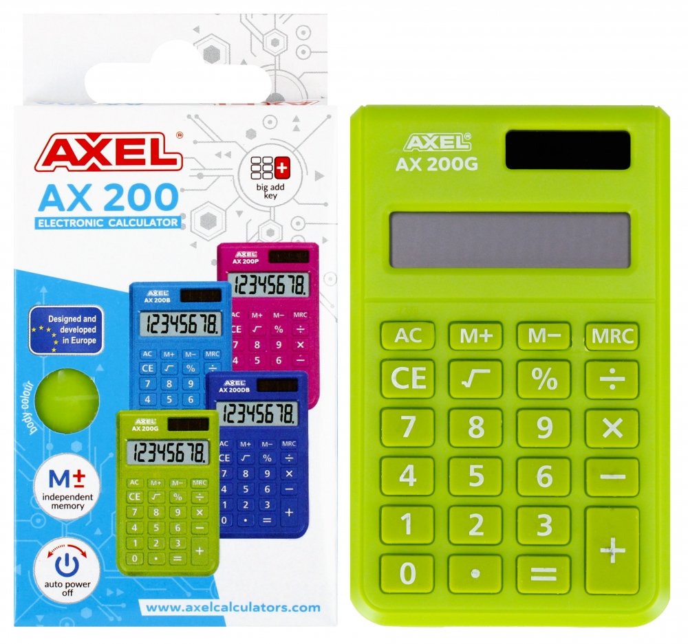Axel Kalkulator AX-200G 489995