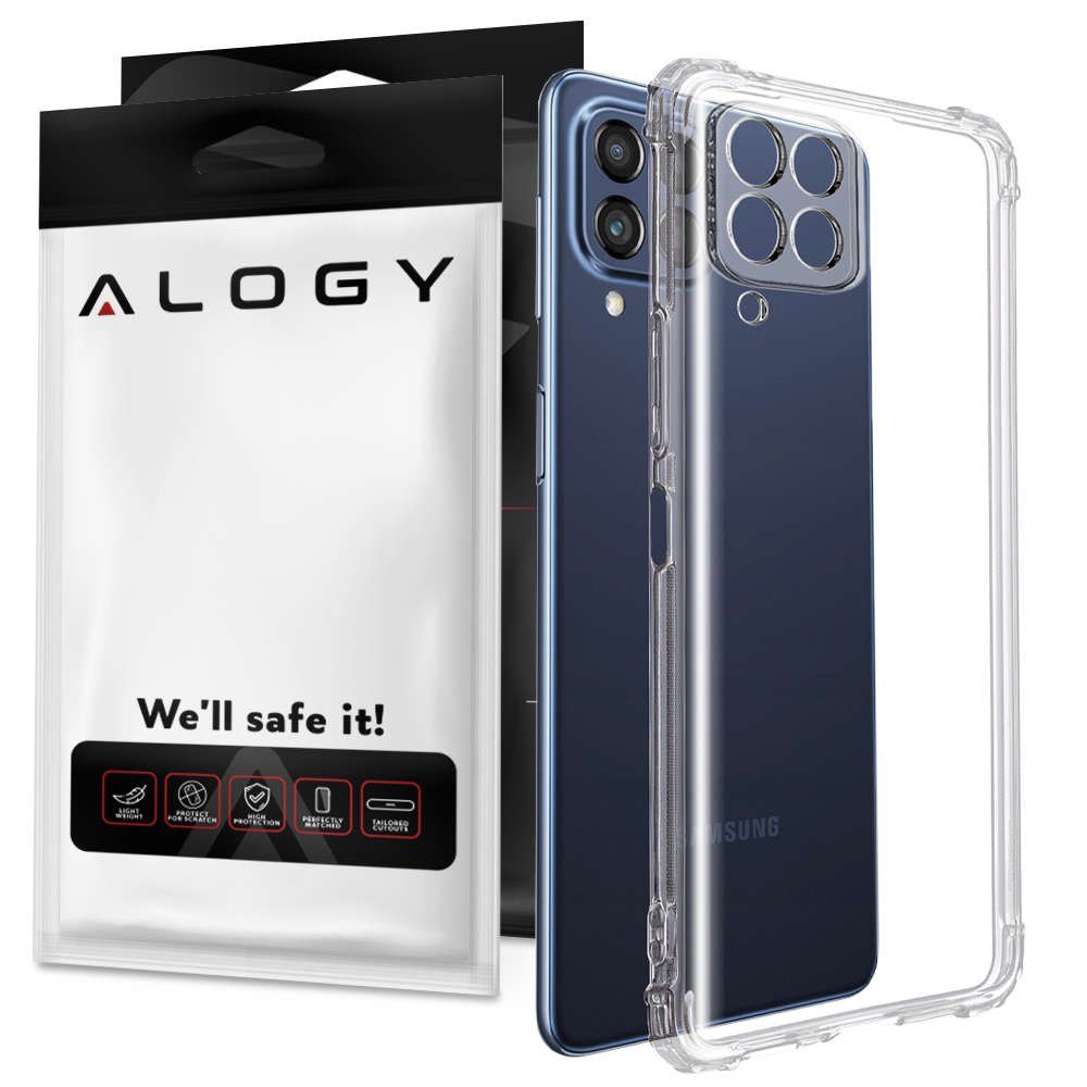 Etui pancerne ShockProof Alogy do Samsung Galaxy A52s/ A52 5G Przezroczyste