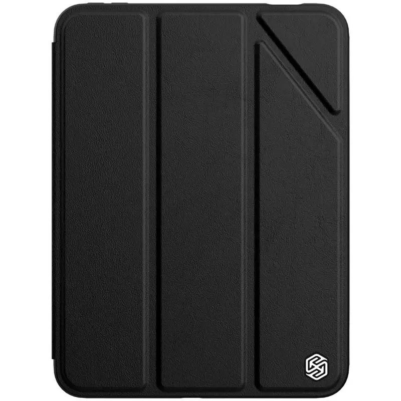 Nillkin Nillkin Bevel Leather Case etui do iPad mini 2021 pokrowiec z klapką smart sleep case czarny