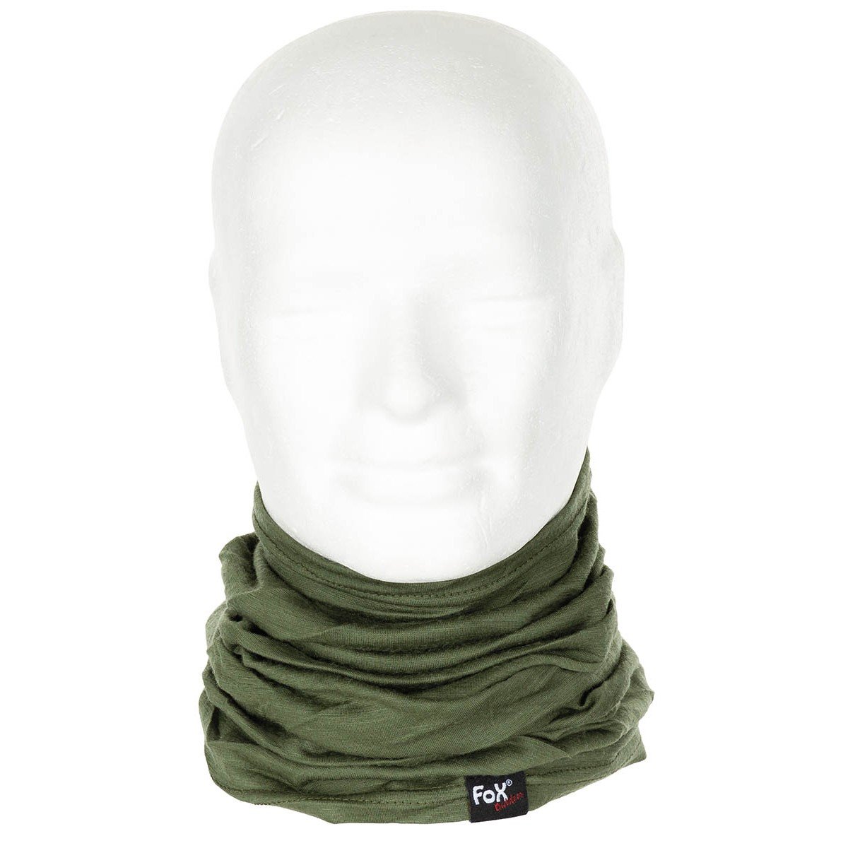 Komin Kominiarka Fox Zielona Merino Mfh