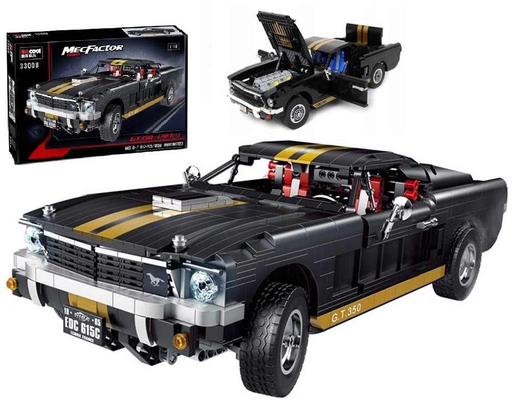 Klocki Samochód Mustang Shelby Gt350 Technic 1:10