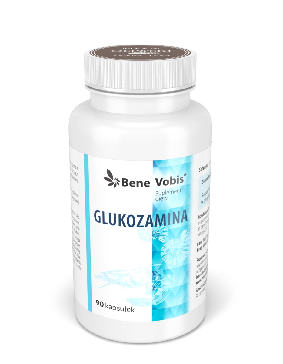Suplement diety, Bene Vobis, Glukozamina, 90 kaps.