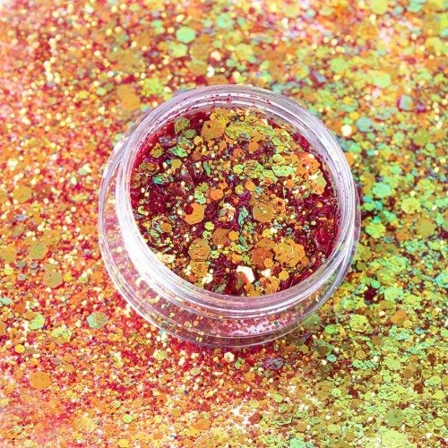 Allepaznokcie Pyłek do paznokci Glitter Bomb Effect Nr 02