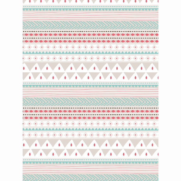 Papier Do Decoupage Szlaczki Szaro-Pastelowe 30 X 40 Cm Fda715, Decopatch