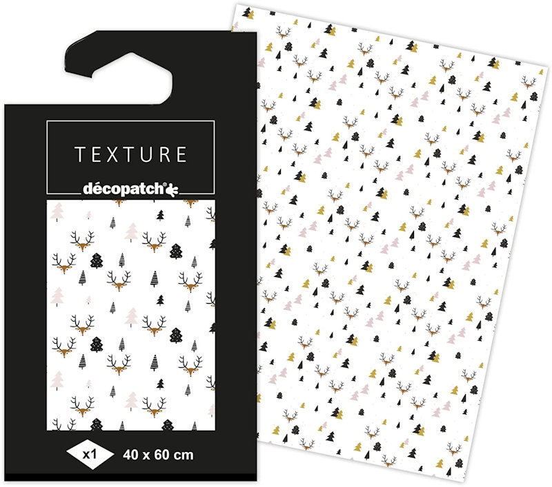 Papier Do Decoupage Teksturowany Bn 40 X 60 Cm Td777 C, Decopatch