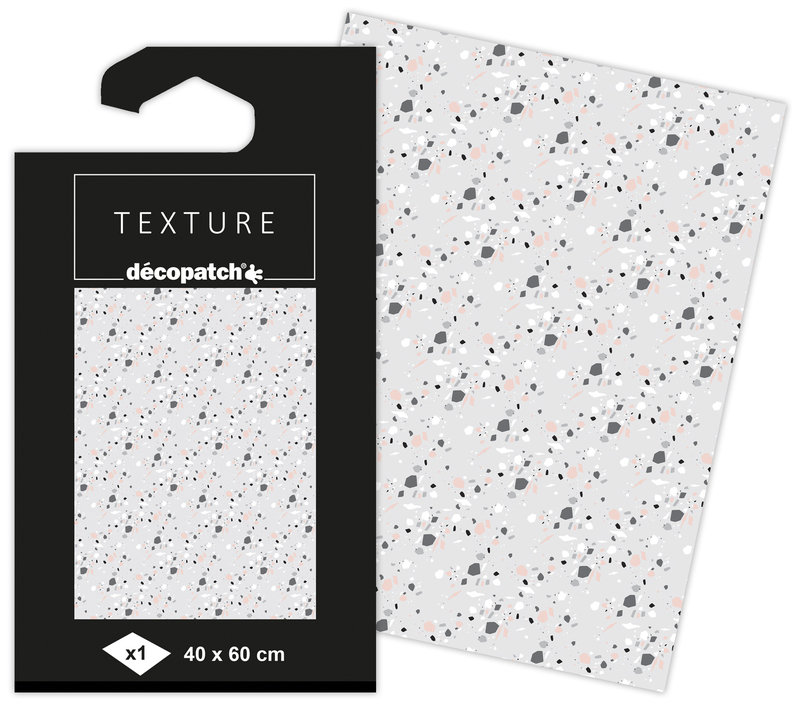 Papier Do Decoupage Teksturowany 40 X 60 Cm Td804 C, Decopatch