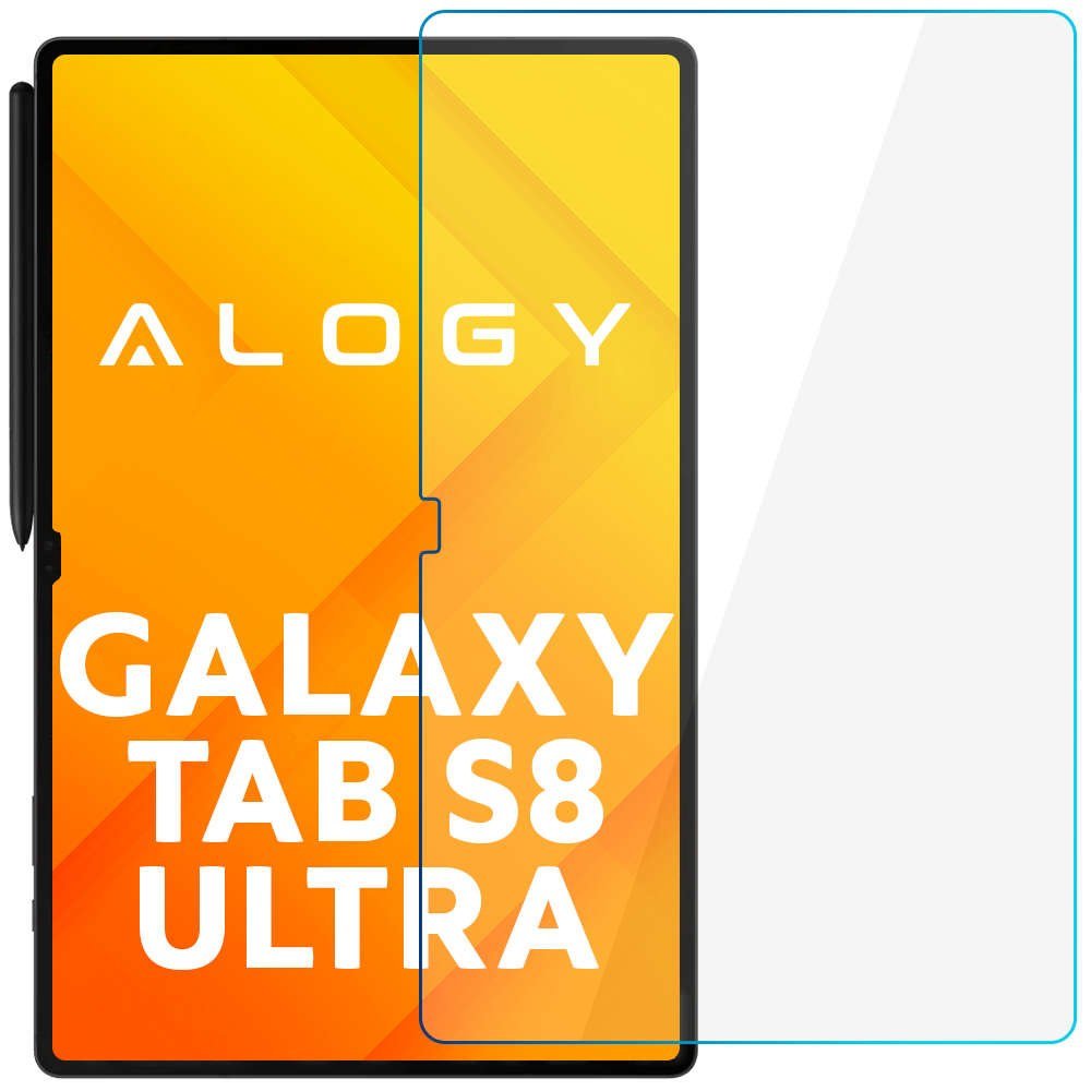 Zdjęcia - Szkło / folia ochronna Alogy Szkło hartowane  na ekran do Samsung Galaxy Tab S8 Ultra X900 / X906 