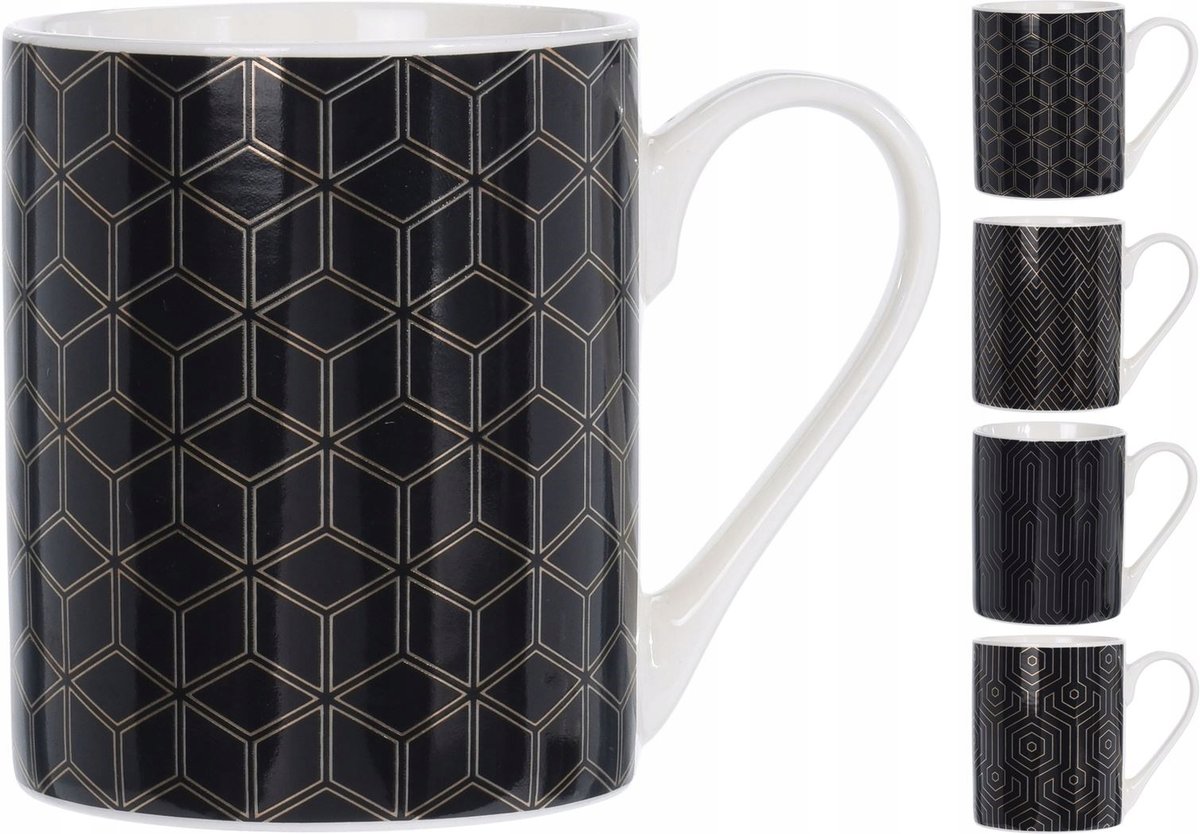 Kubek Porcelanowy 300 Ml Mix Wzorów