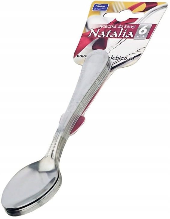 Galicja Łyżeczki do kawy Natalia 12cm 6 sztuk