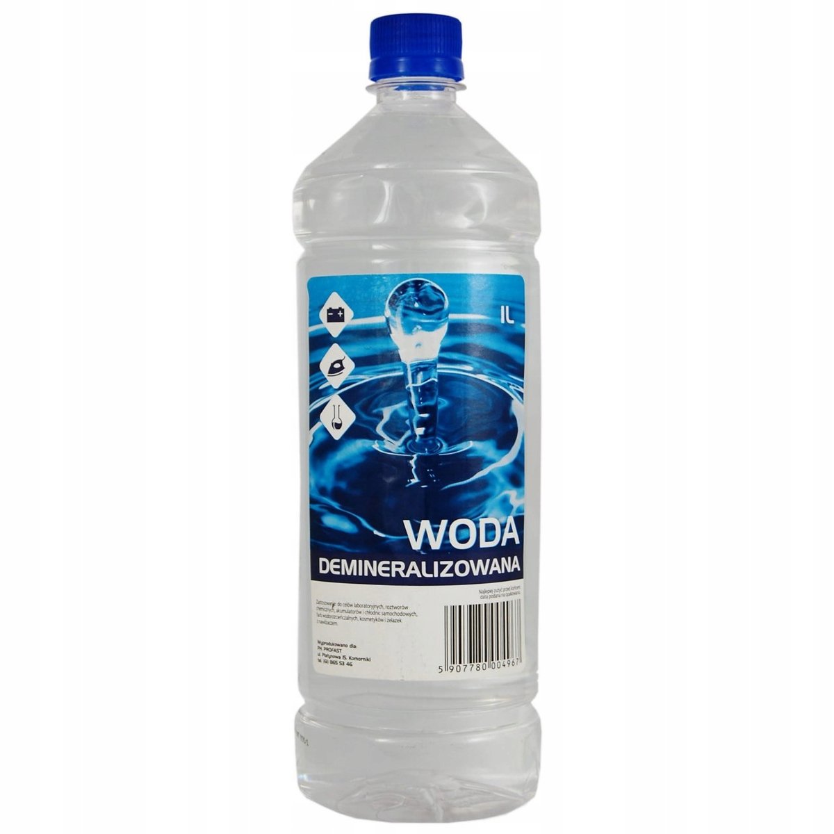 Profast Woda demineralizowana 1L PROFAST