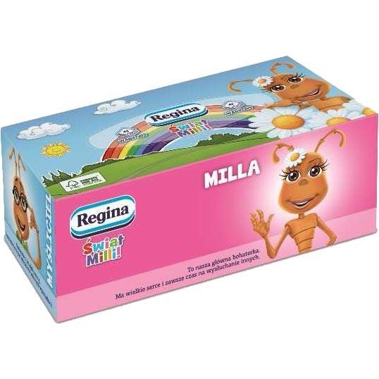 Regina Świat Milli Chusteczki Higieniczne Karton 96 Sztuk