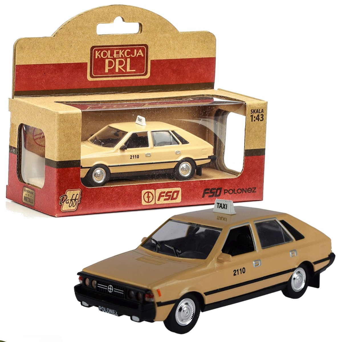 Fso Polonez Model 1500 Taxi 1:43 Metalowy