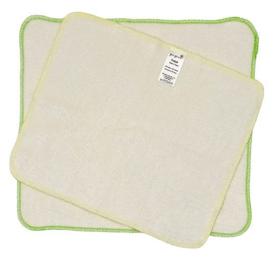 Prefold bambusowo-bawełniany, 2 rozmiary-S żółty