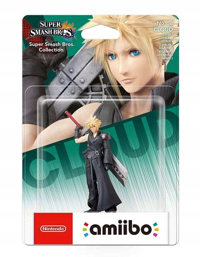 Amiibo Super Smash Bros Cloud 58