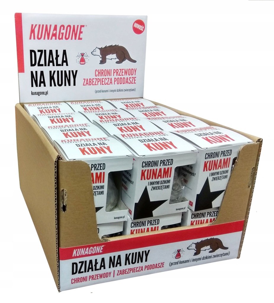 Kunagone 24-pak odstraszacz na kuny do samochodu na poddasze