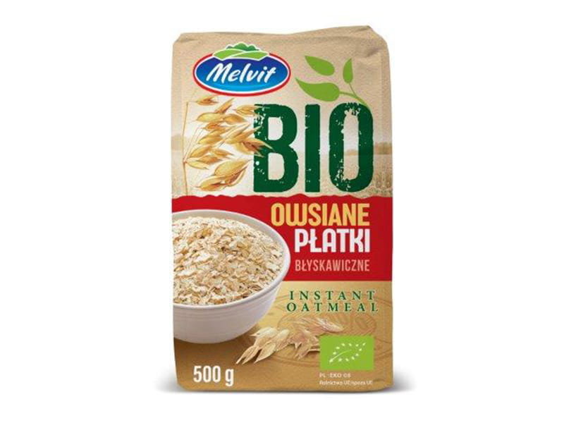 Melvit - BIO Płatki owsiane błyskawiczne