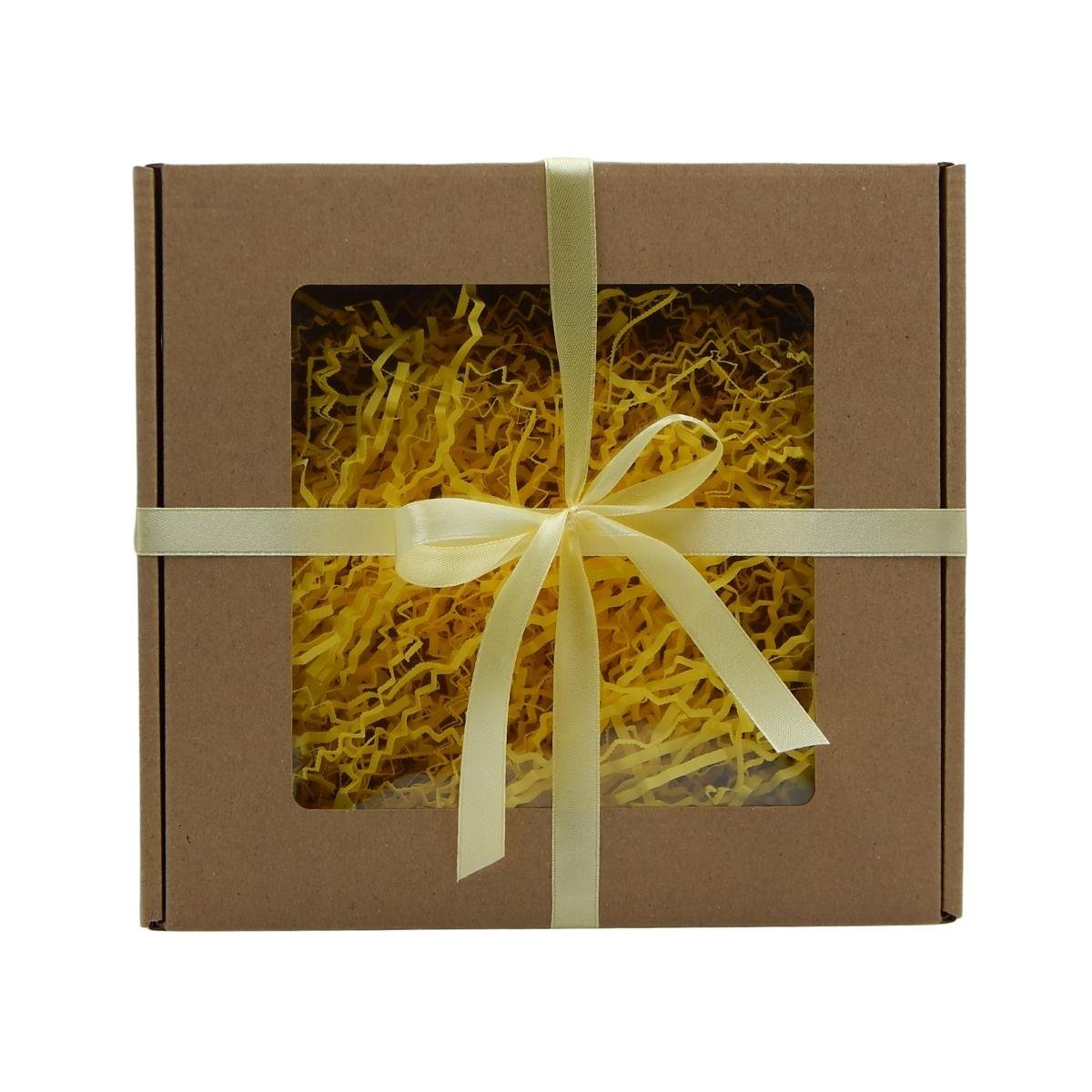 Pudełko Fasonowe, Wypełniacz, Wstążka, Z3-Żółty