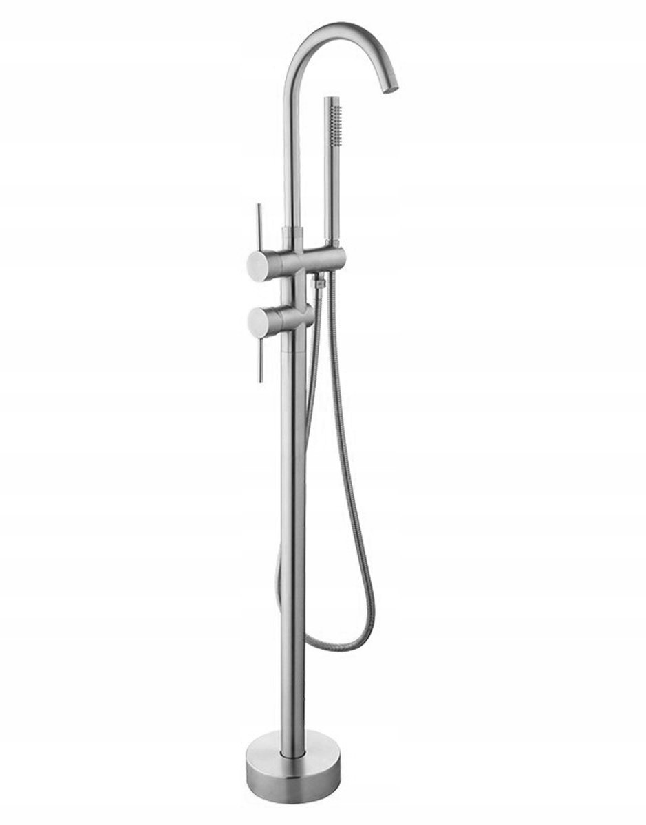 Bateria Wannowa Podłogowa Nexos F Chrome Chrom