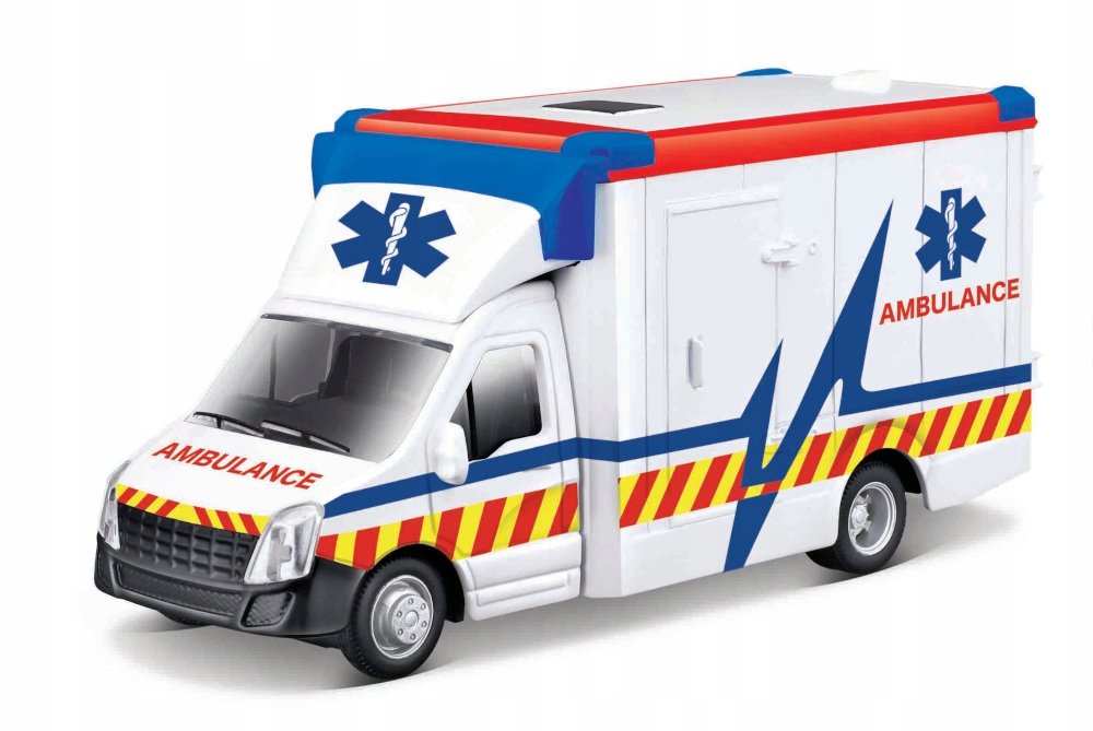Karetka Ambulans Pogotowie Model Bburago 18-32266