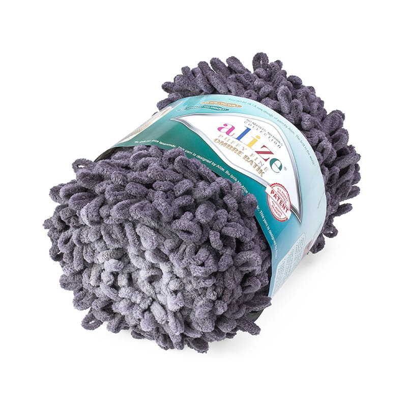 Włóczka Alize Puffy Fine Ombre Batik , Kolor Nr 7243