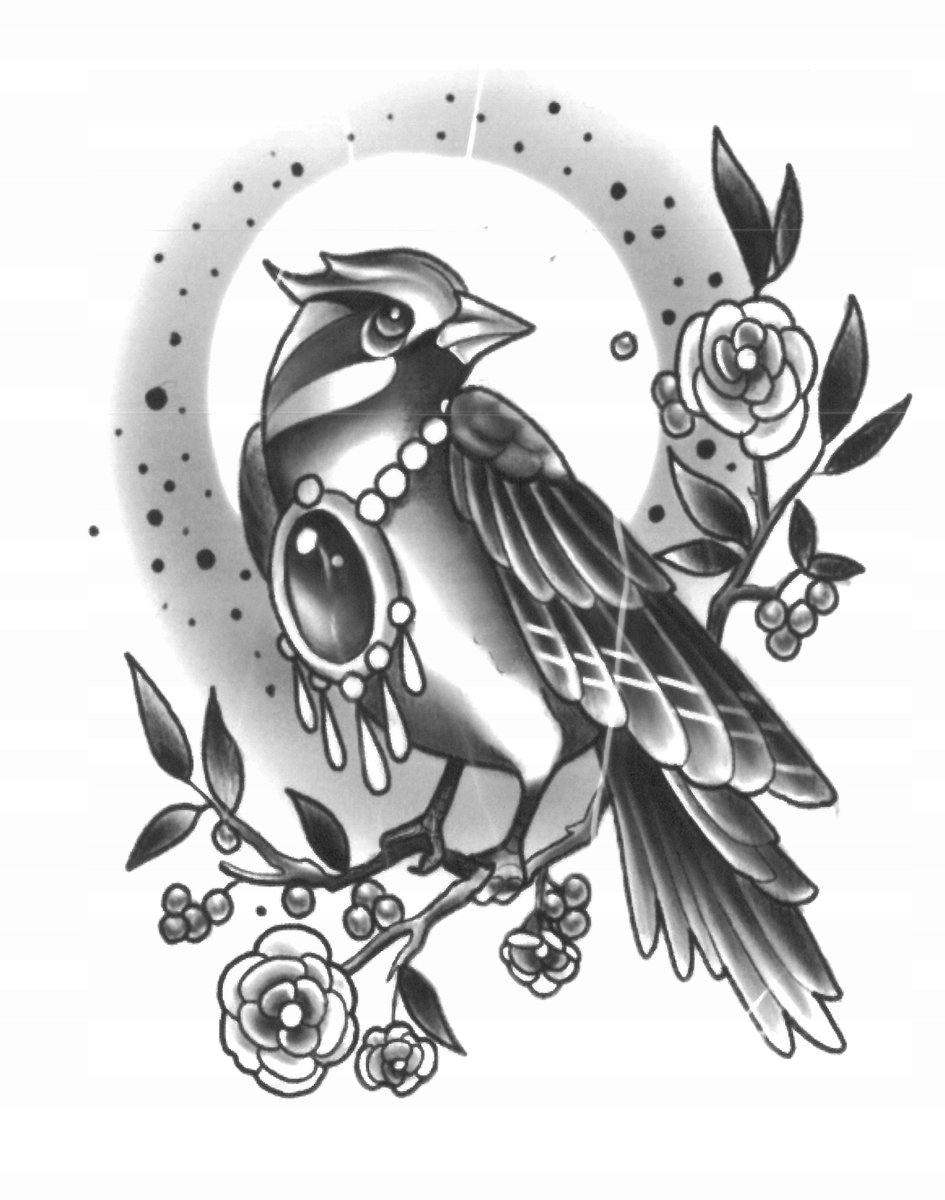 Tatuaż Zmywalny Wodny Kolorowy Czarno Biały Wzory