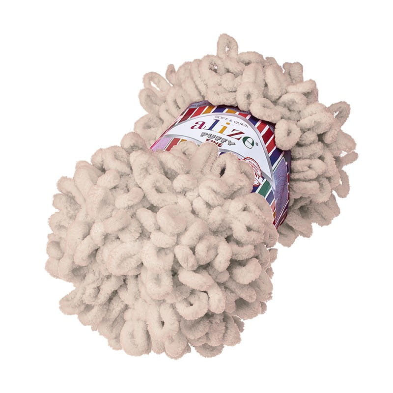 Włóczka Dziecięca Alize Puffy Fine Nr 599 Kość Słoniowa