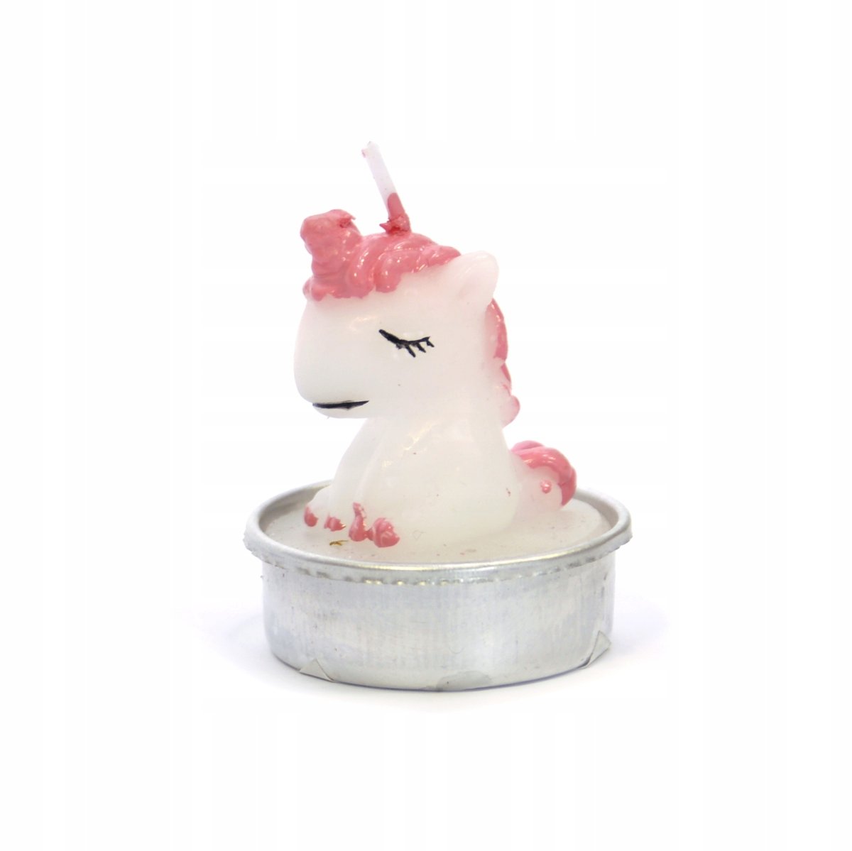 top Świeczka Jednorożec Unicorn Tealight Dwa Kolory