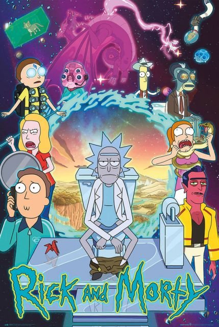 Rick And Morty 4 - Plakat