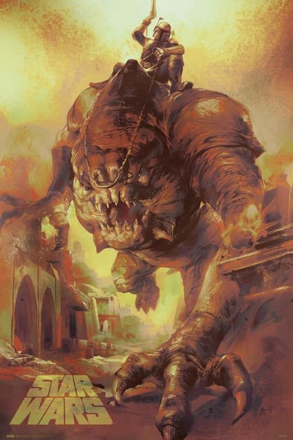 Star Wars Rancor Ride - Plakat