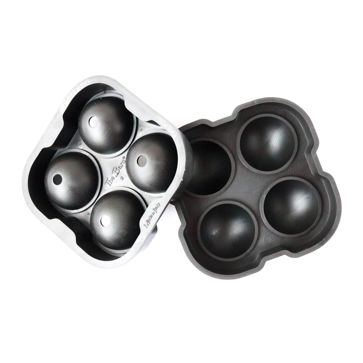 Foremka do lodu, ice ball na 4 kule lodowe 4,5 cm